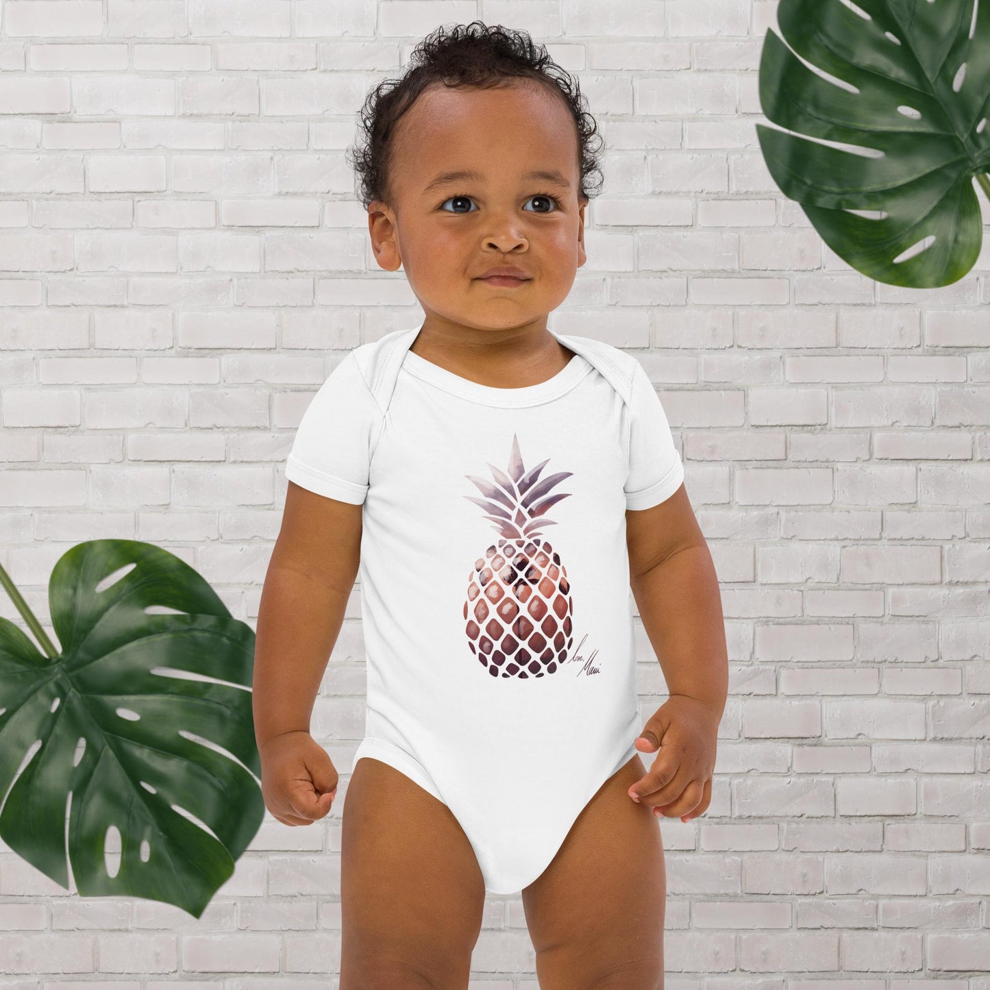 Love, Maui | Organic cotton baby bodysuit