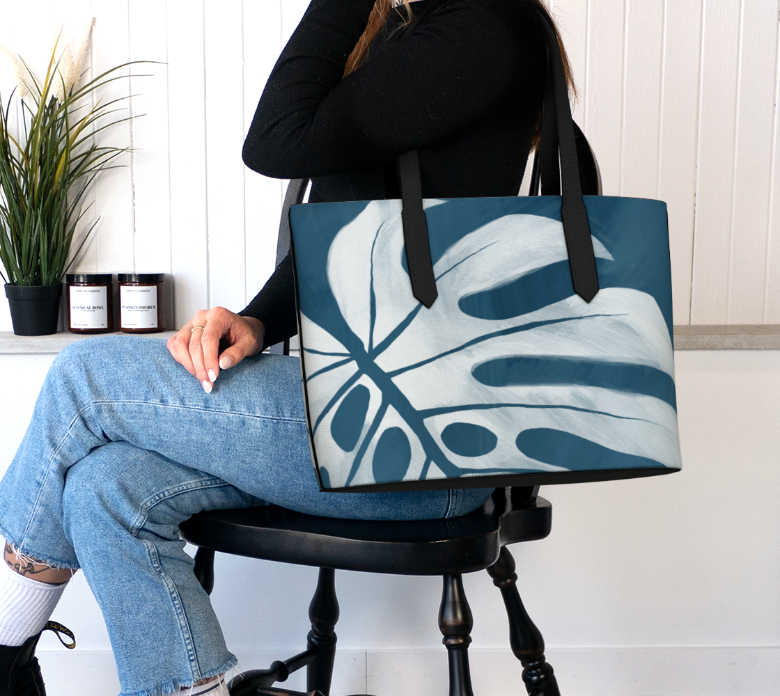 Monstera | Vegan Leather Tote