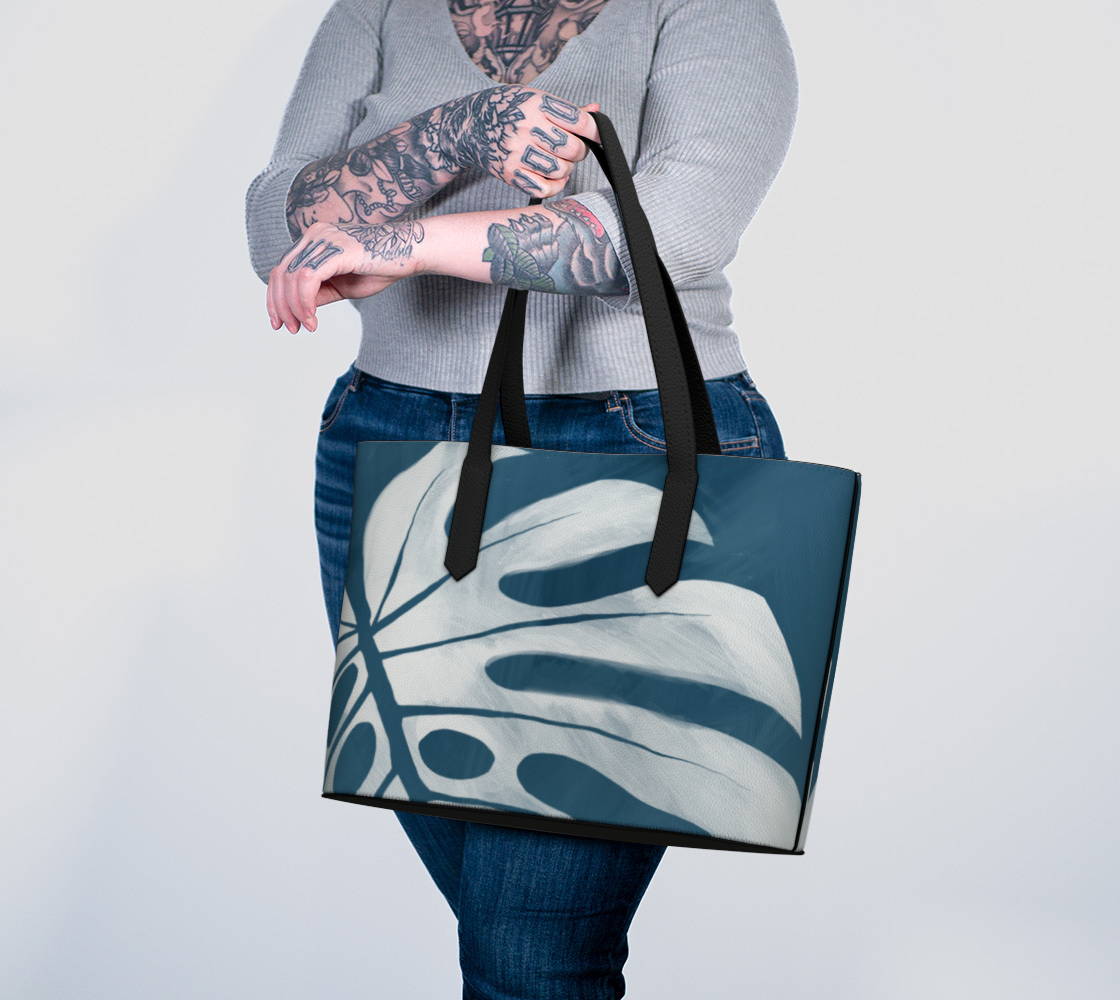 Monstera | Vegan Leather Tote