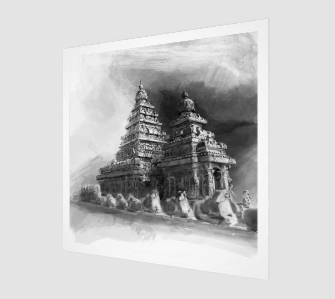 Shore Temple | Art Print